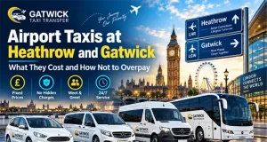 Airport Taxis at Heathrow and Gatwick: What They Cost and How Not to Overpay