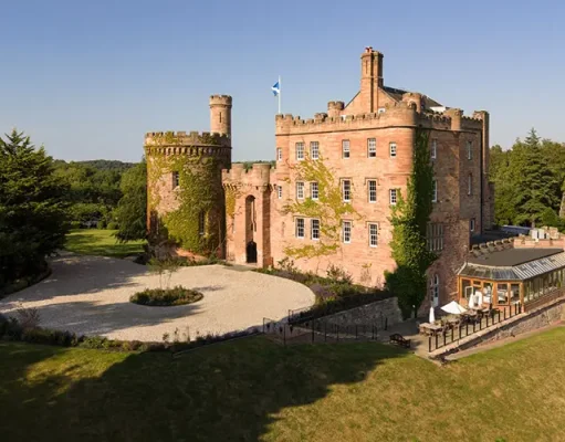 Dalhousie Castle Reopens Near Edinburgh After Major Restoration