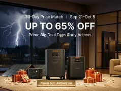 Stay Prepared for Canada’s Grid Outages with Up to 65% Off Jackery Power Stations During Prime Big Deal Days’ Early Access Event