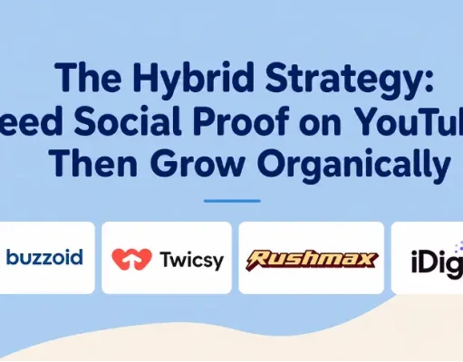 The Hybrid Play: Seed YouTube Views, Then Grow Organic