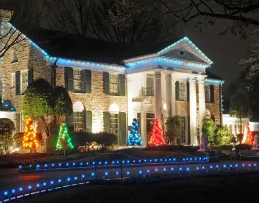 Christmas at Graceland Returns with Holiday Lights, Live Music and New Experiences