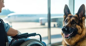 How to Travel with a Service Dog on a Plane