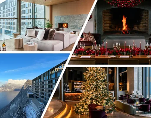 Bürgenstock Resort Celebrates a Handmade Christmas Above Lake Lucerne