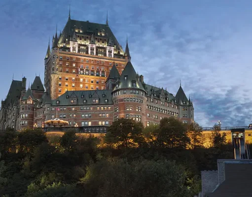 Fairmont Le Château Frontenac Named No. 2 Hotel in Eastern Canada
