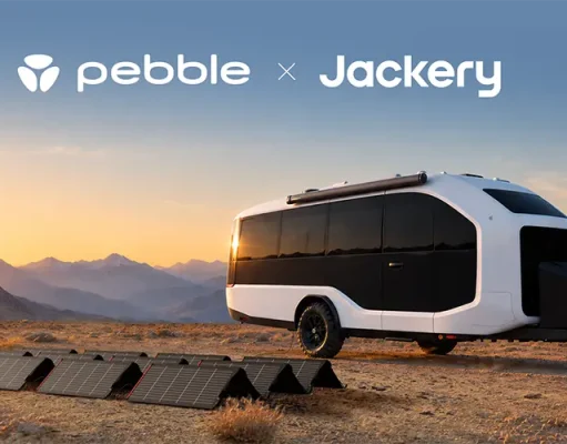 Jackery and Pebble Bring More Solar Power to Off-Grid RV Travel