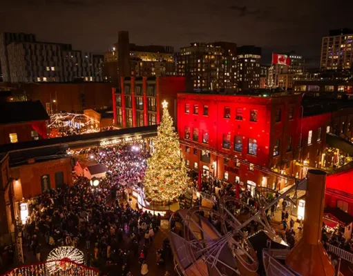 Toronto’s Distillery Winter Village Returns for Christmas 2026 with New Attractions and Festive Experiences