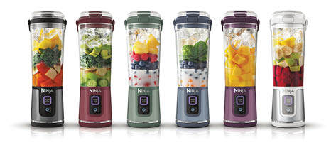 The new Ninja Blast™ Portable Blender packs power and performance all in one innovative, lightweight, cordless blender.