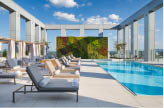 Exclusive rooftop pool at The Joseph, a Luxury Collection Hotel, Nashville