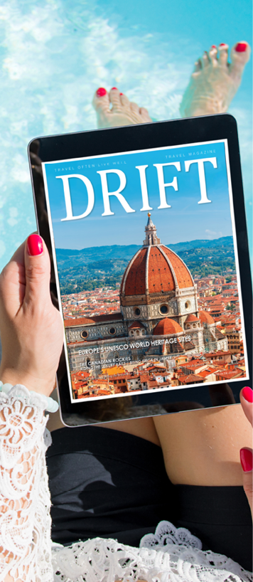 Woman reading emagazine on tablet computer 