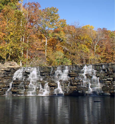Devil's Den Waterfall Arkansas
