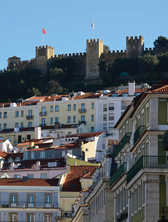 Vistas del Castelo Sao Jorge, Lisboa
