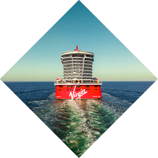 Valiant in open waters. Drone footage