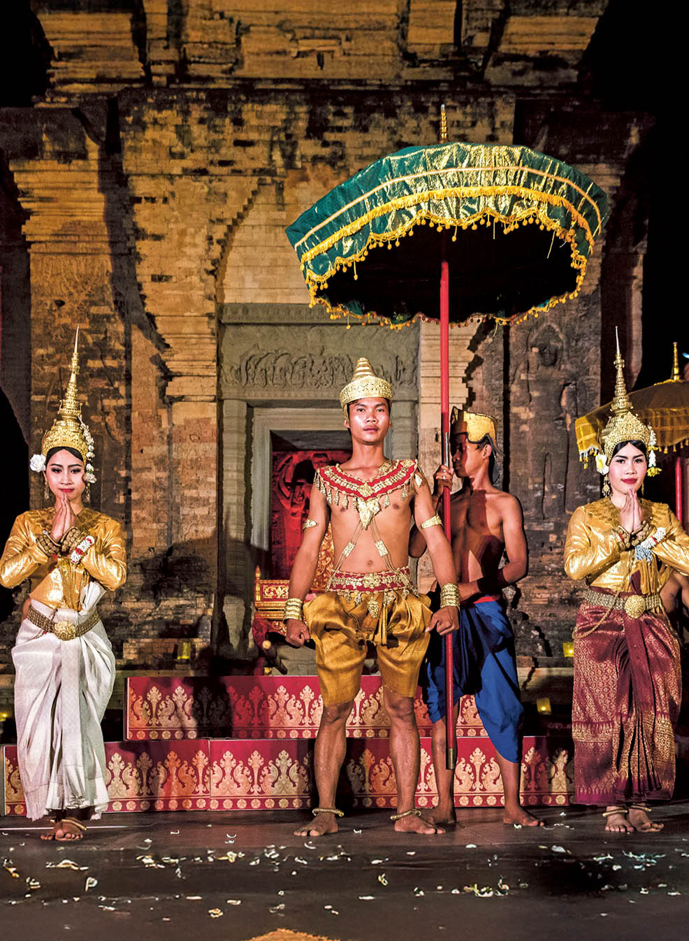 Enrich, Angkor temple gala dinner, Cambodia